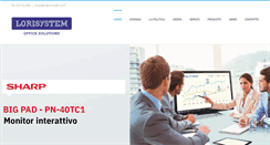 Desktop Screenshot of lorisystem.com